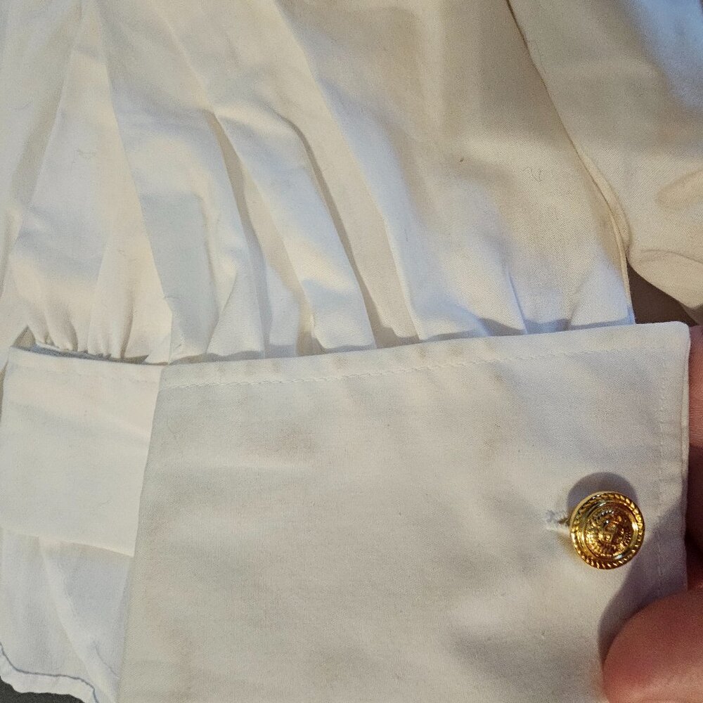 Bob Mackie White Blouse - Picture 6 of 6